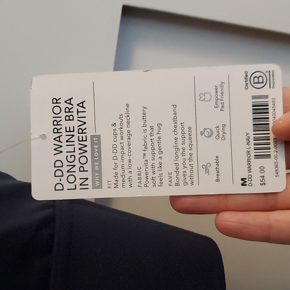 Warrior longline bra D-DD - Picture 3 of 4